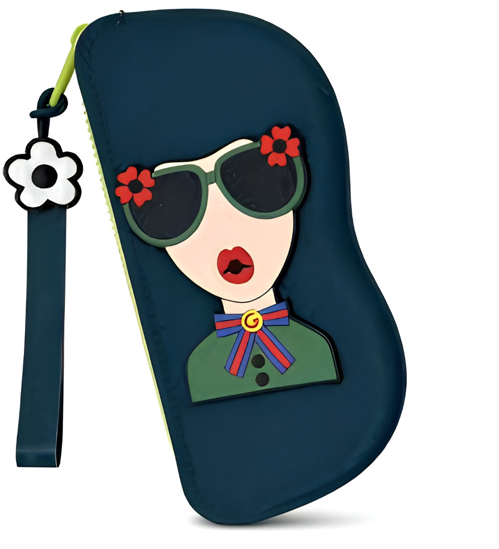 Silicone Cute Sunglass Case (Multicolor)