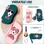 Silicone Cute Sunglass Case (Multicolor)