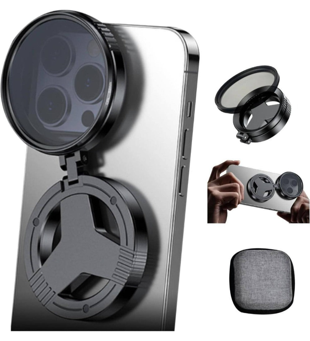 Generic Plastic Mobile Camera Filter (Black)