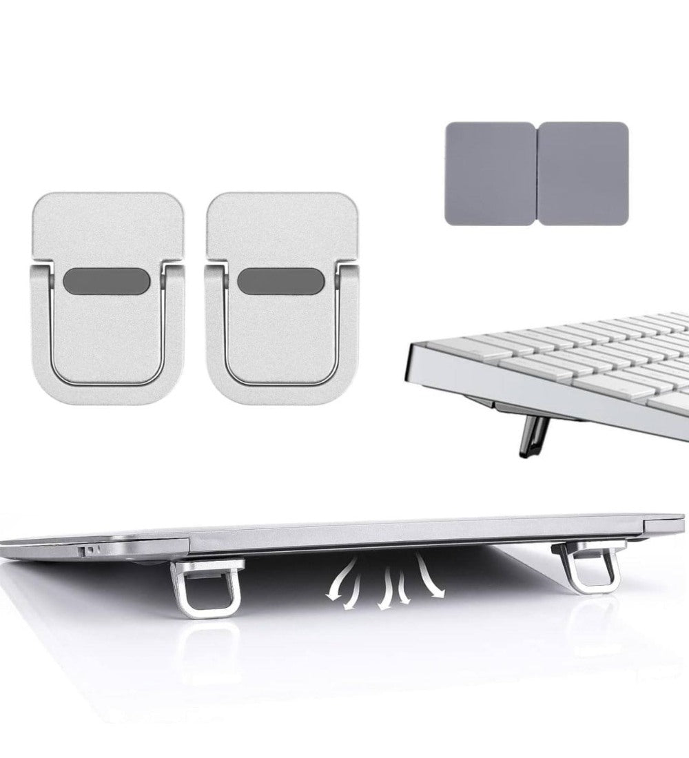 Generic Metal Mini Laptop Stand (Silver)