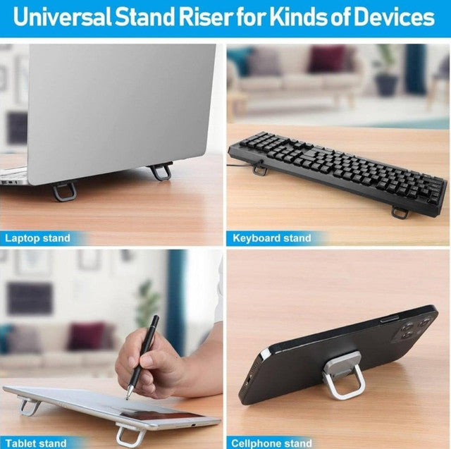 Generic Metal Mini Laptop Stand (Silver)