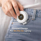 Plastic W50 Magnetic Selfie Light (White)