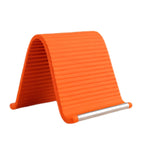 Silicone Flexible Phone Holder (Orange-Black)