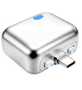 Generic Metal Auto Eject Charger (Silver)