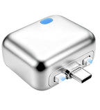 Metal Auto Eject Charger (Silver)