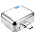 Metal Auto Eject Charger (Silver)