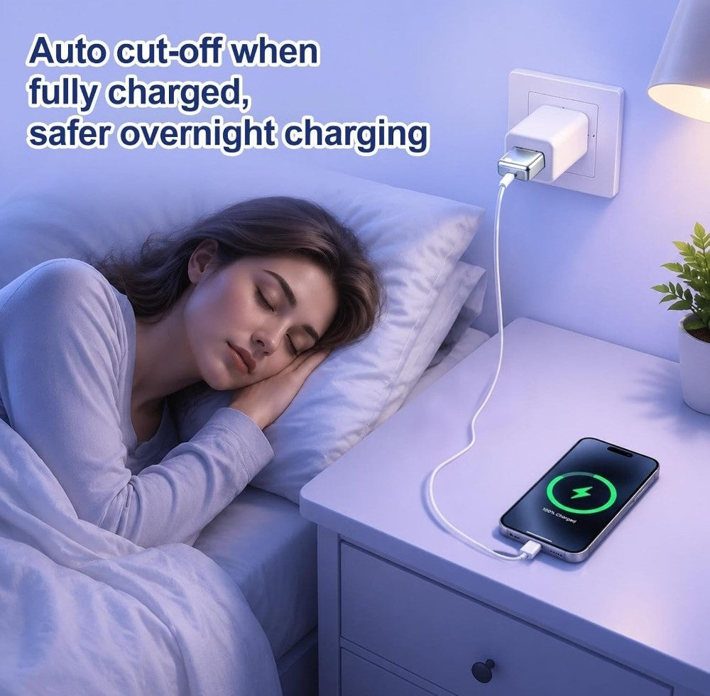 Generic Metal Auto Eject Charger (Silver)