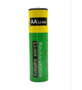 Generic Steel 2 pieces set Type C Rechargeable Batteries (Green-Yellow)