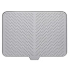 Silicone Dish Drying Mat Size 14*12 Inch (Grey)