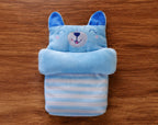 Cotton Baby Neck Pillow (Blue)