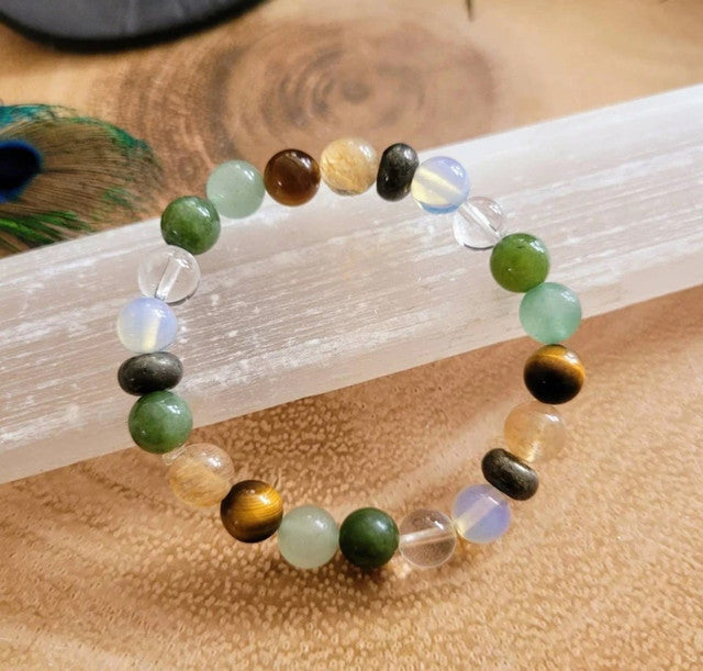 Generic Crystal Rashi Bracelet (Multicolor)
