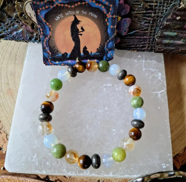Generic Crystal Rashi Bracelet (Multicolor)