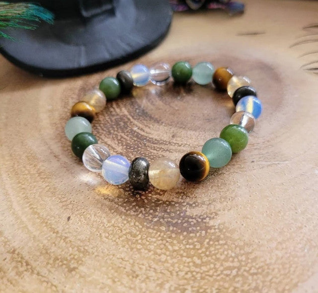 Generic Crystal Rashi Bracelet (Multicolor)