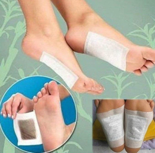 Generic Cotton Detox Patch 10 Pieces Set (White)