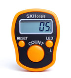 Plastic Digital Tally Counter (Multicolor)
