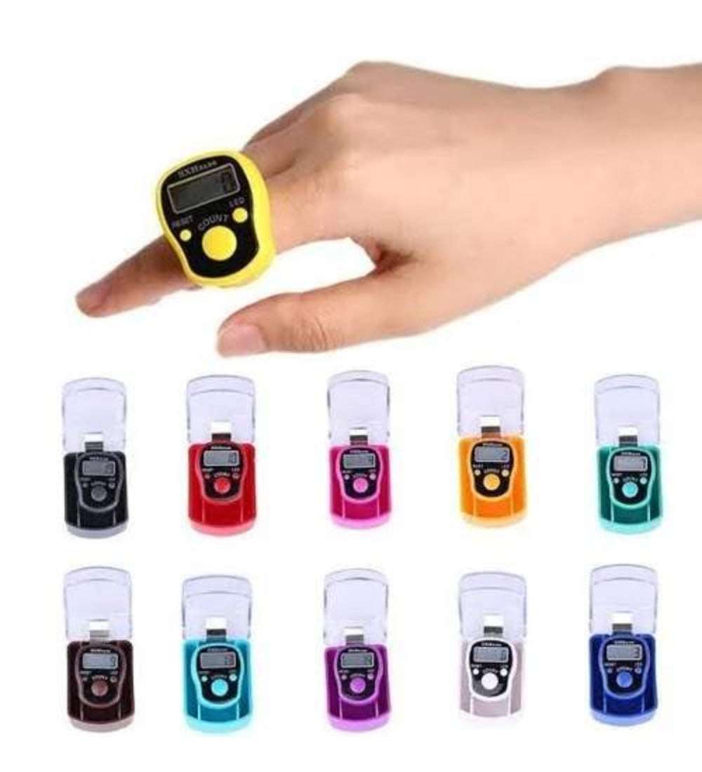 Generic Plastic Digital Tally Counter (Multicolor)