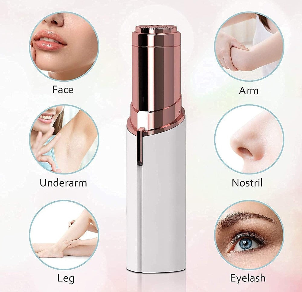 Generic Plastic Women's Facial Hair Remover (White)