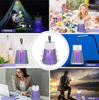 Plastic Mosquito Lamp (White)