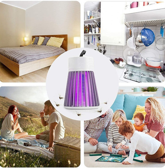 Generic Plastic Mosquito Lamp (White)