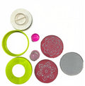 Generic Plastic Rangoli Making Kit (Multicolor)