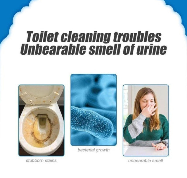 Generic Plastic Toilet Active Oxygen Cleaner Liquid (White)