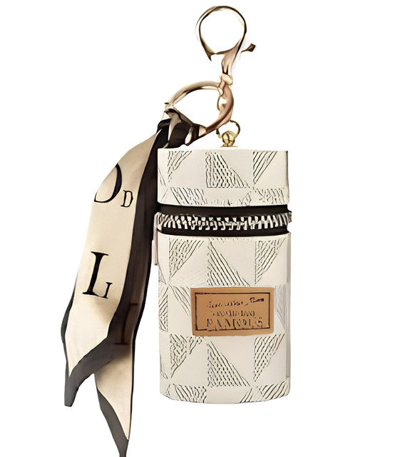 Mini Leather Keychain Bag (Multicolor)