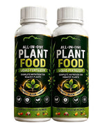 Pack of 2 All-in-One Plant Food Liquid Fertilizer Bottles - 100 ML