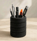Plastic Tire Pen Holder (Black)