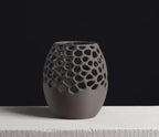 Plastic Voronoi Pencil 3 Holder Cup (Sage Green-Light Grey)