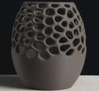 Plastic Voronoi Pencil 3 Holder Cup (Sage Green-Light Grey)