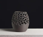 Plastic Voronoi Pencil 3 Holder Cup (Sage Green-Light Grey)