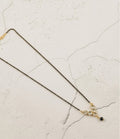 Women's Brass Gold Plated Multi-Crystal Mangalsutra (Multicolor)-PID68278