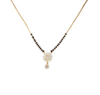 Generic Women's Brass Gold Plated Tiered Sunburst Mangalsutra (Multicolor)-PID68302