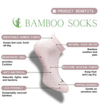 Pack of 3 Unisex Bamboo Blend Solid Low Cut Socks (Light Peach, Dark Grey)
