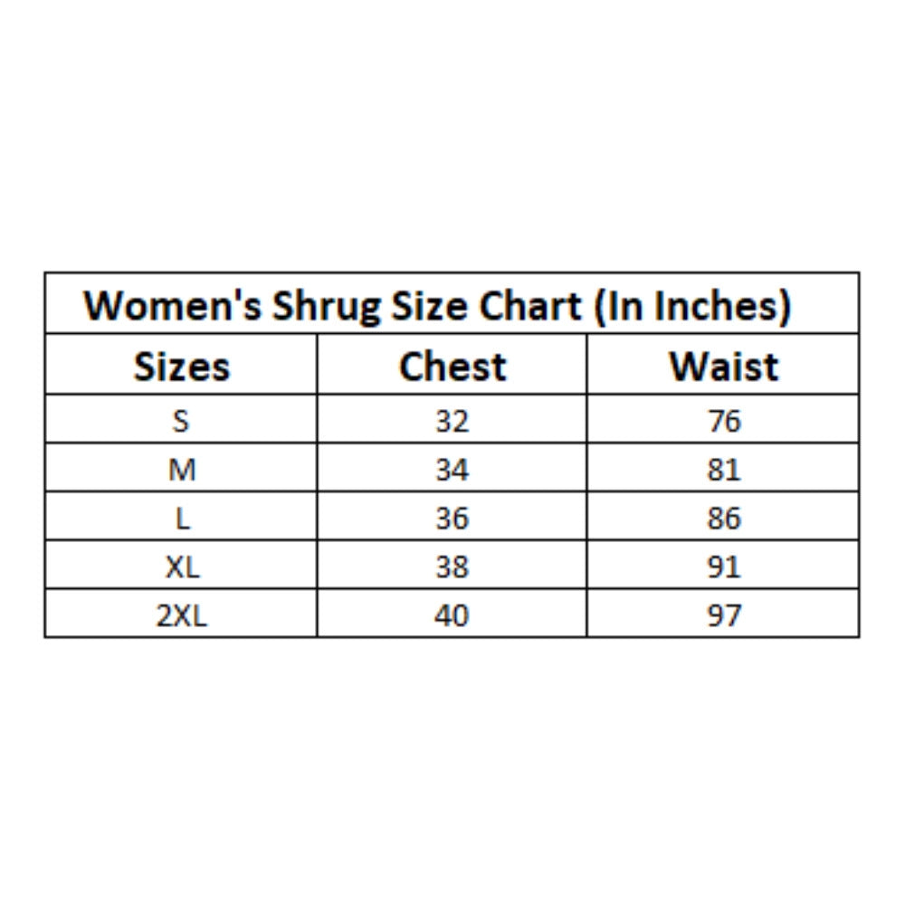 Women's Rayon Crepe Lace Inserts 3-4th Sleeve Shrug (Navy)